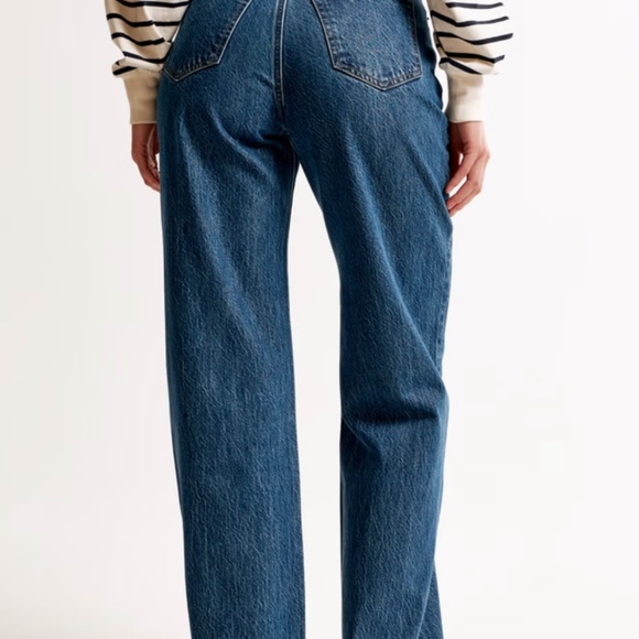 NEW Abercrombie Size 30 L High Rise Loose Jean - Picture 5 of 9